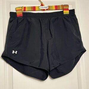 Under Armour Women's Netted Black Shorts